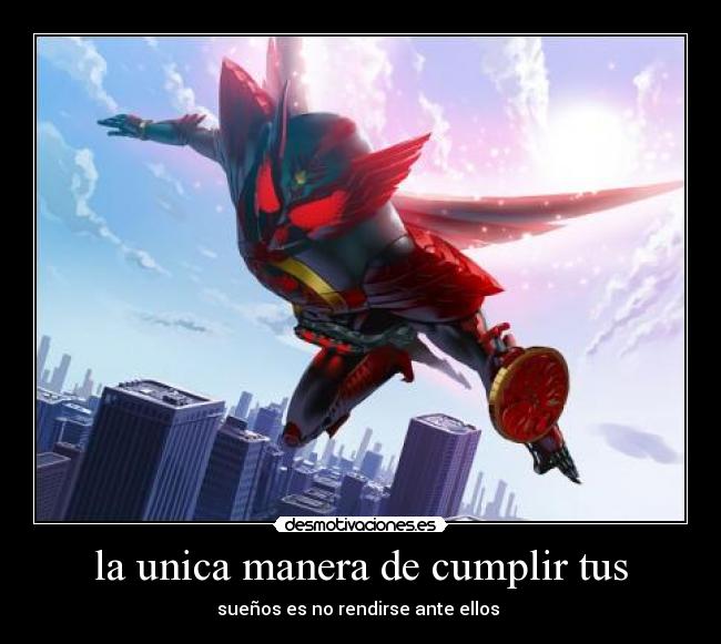 carteles kamen rider ooo desmotivaciones