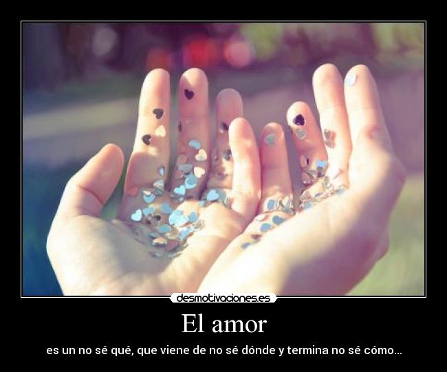 El amor -