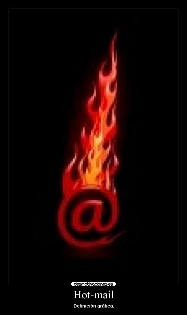 Hot-mail - Definición gráfica.