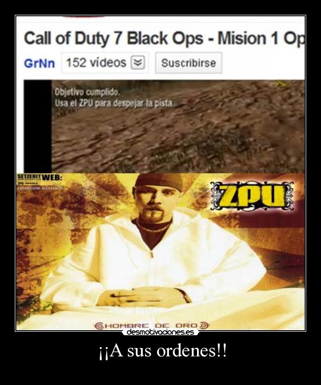 ¡¡A sus ordenes!! - 