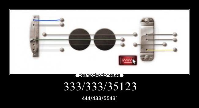 333/333/35123 - 444/433/55431