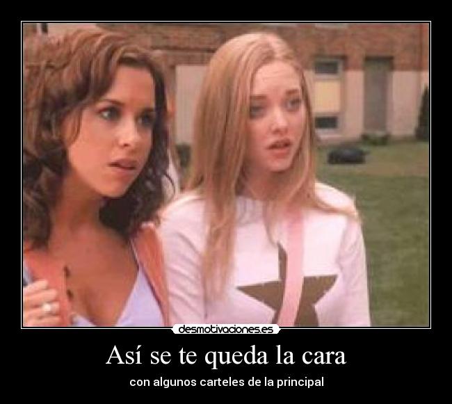 Así se te queda la cara -