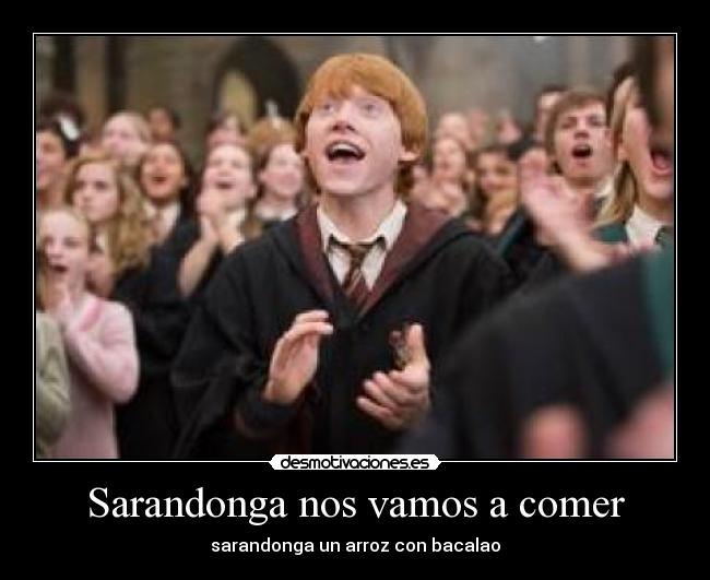 Sarandonga nos vamos a comer -