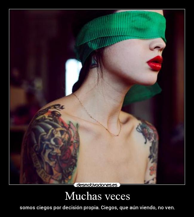 Muchas veces -