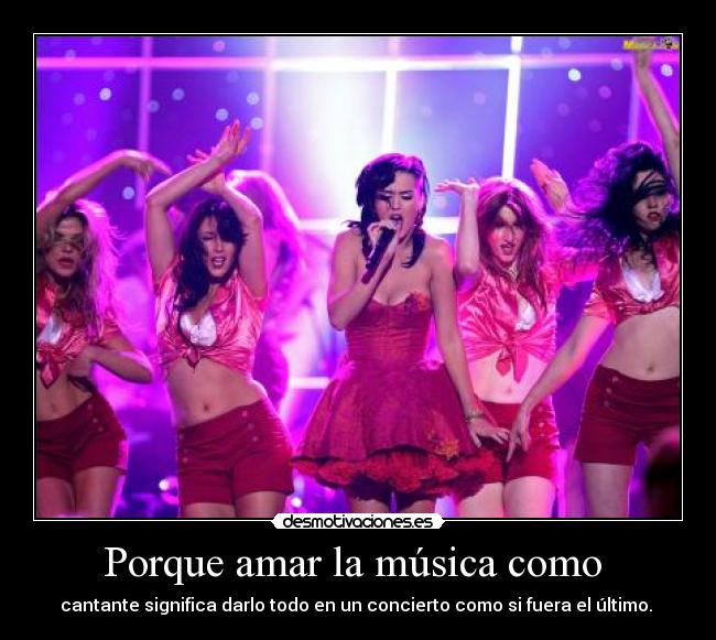 Porque amar la música como -