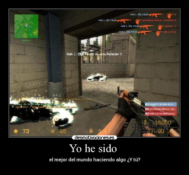 carteles counter strike source mejor mundo desmotivaciones