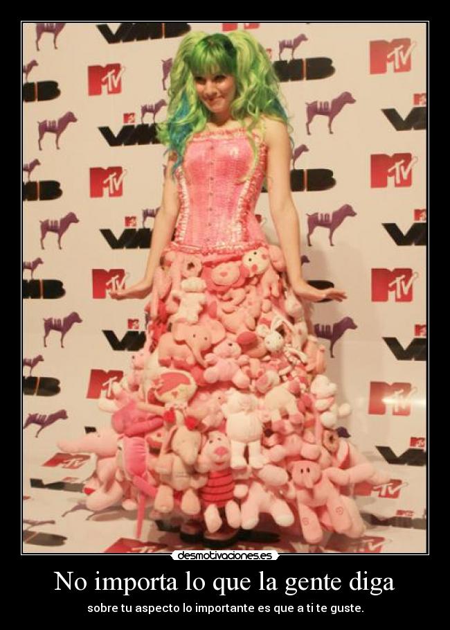 No importa lo que la gente diga -