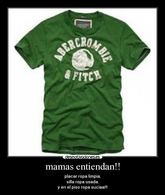 mamas entiendan!! - placar ropa limpia.
silla ropa usada.
y en el piso ropa suciaa!!!