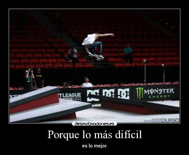 Porque lo más difícil - 