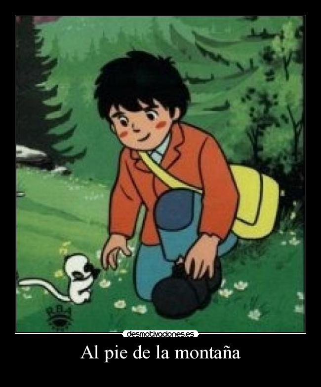 Al pie de la montaña - 