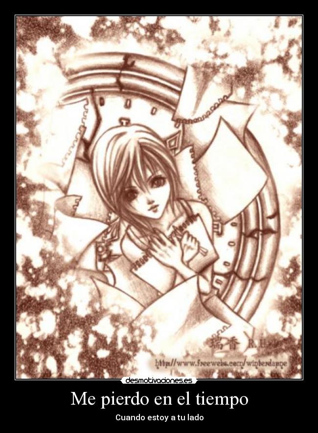 Me pierdo en el tiempo -