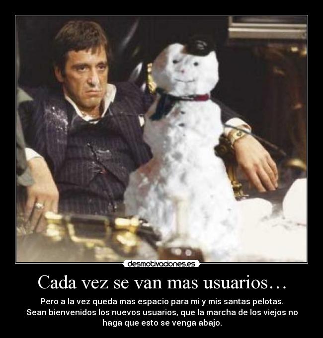 carteles pero vez queda mas espacio para mis santas pelotas desmotivaciones