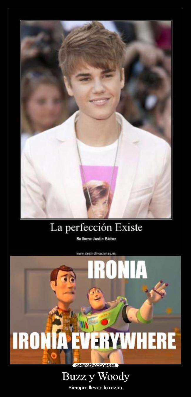 Buzz y Woody - Siempre llevan la razón.