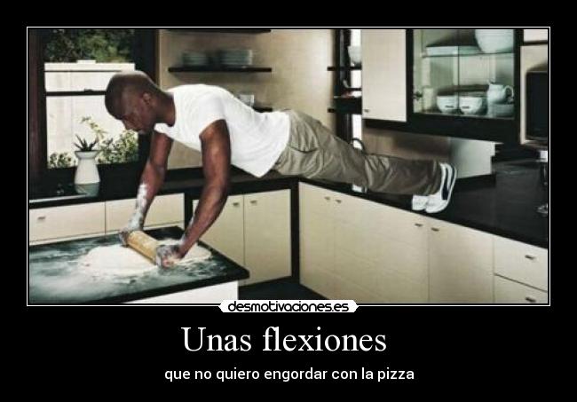 Unas flexiones  - 