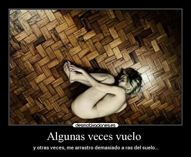 Algunas veces vuelo -