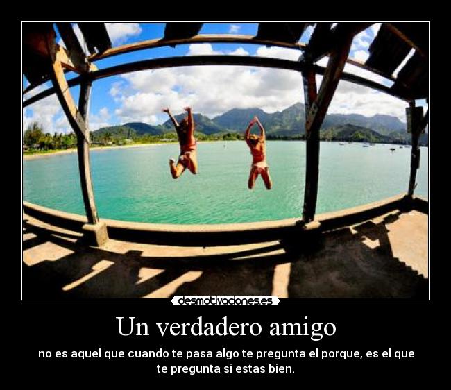 Un verdadero amigo -