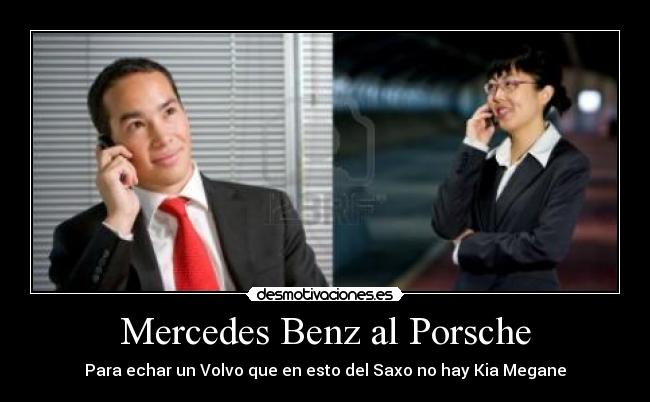 Mercedes Benz al Porsche - 