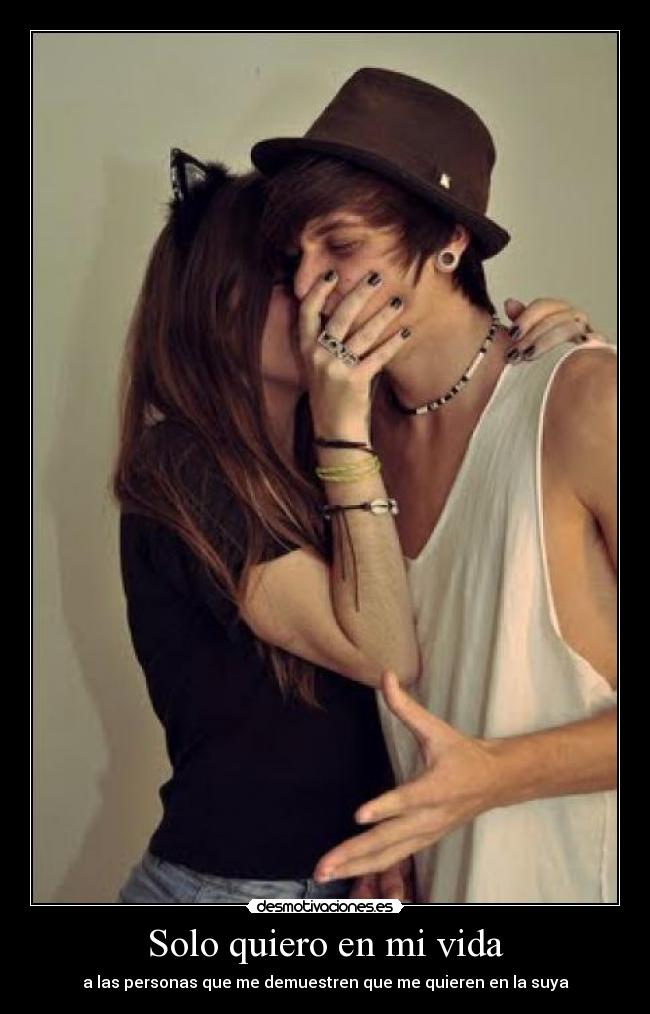 Solo quiero en mi vida - 