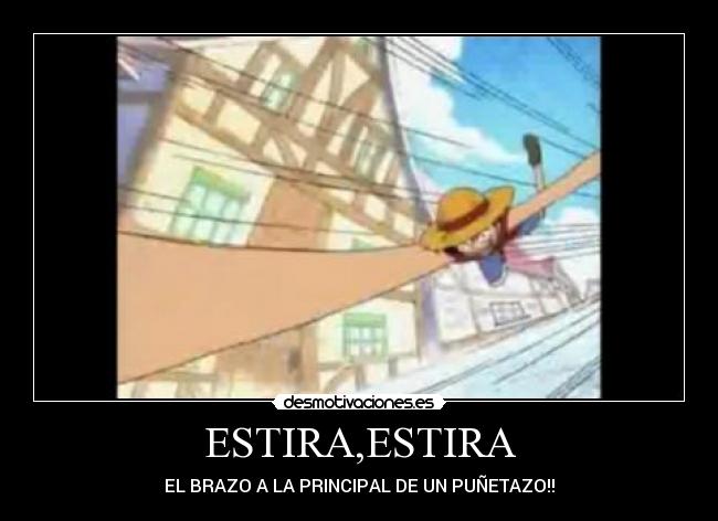 ESTIRA,ESTIRA - EL BRAZO A LA PRINCIPAL DE UN PUÑETAZO!!