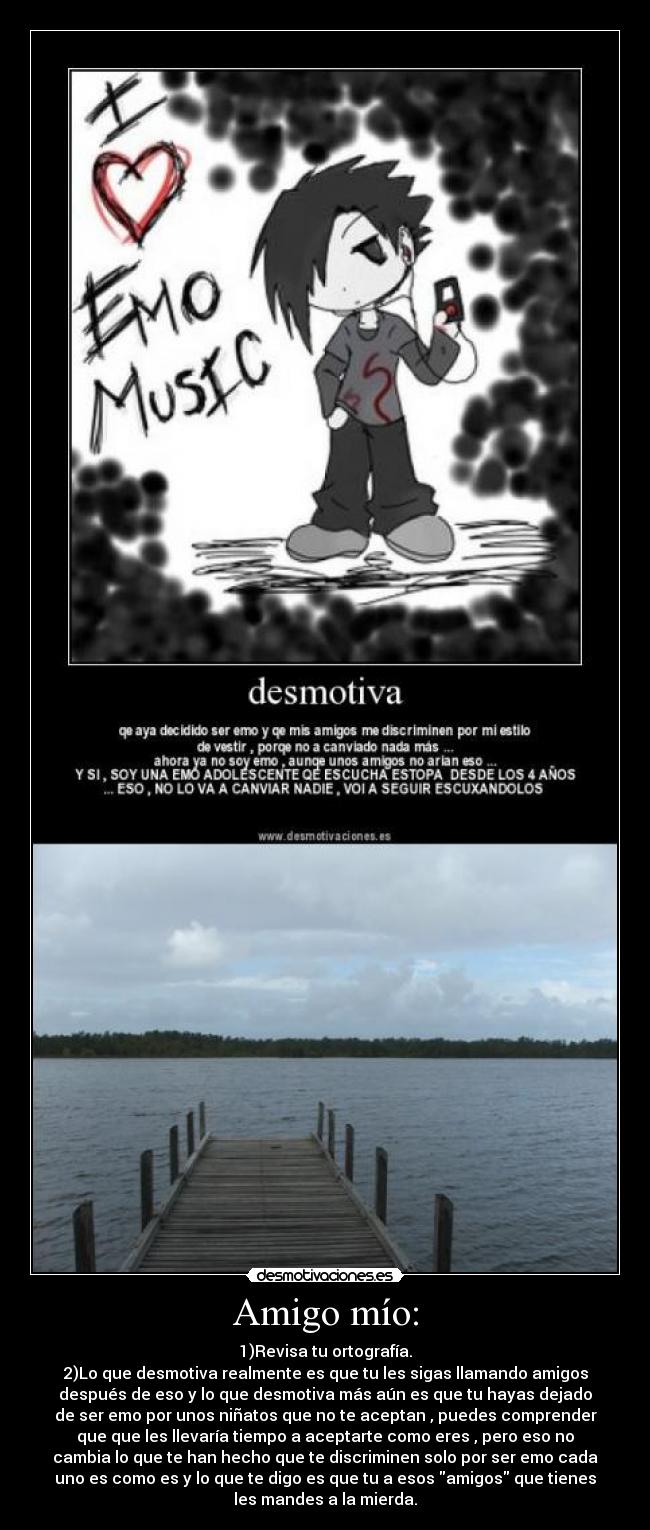 Amigo mío: - 