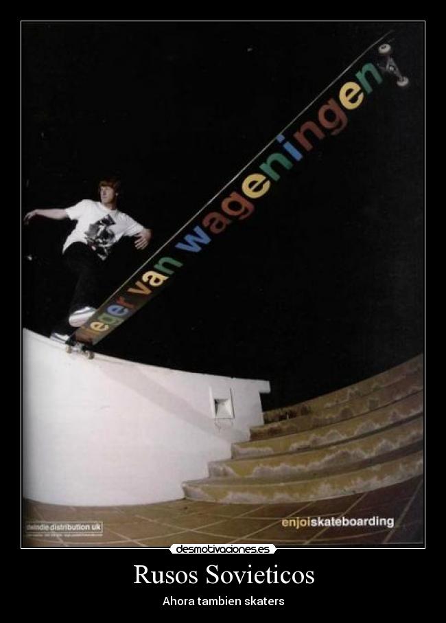 Rusos Sovieticos - Ahora tambien skaters