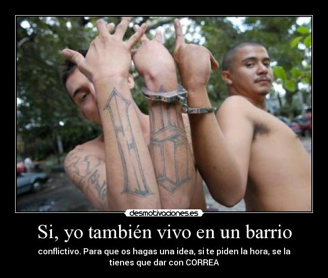 Si, yo también vivo en un barrio - 