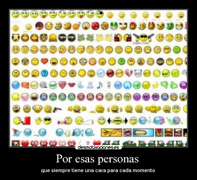 Por esas personas  - 