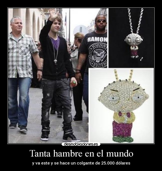 Tanta hambre en el mundo -