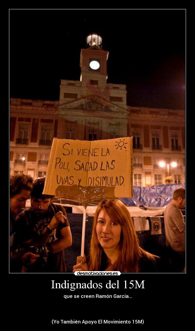 Indignados del 15M -
