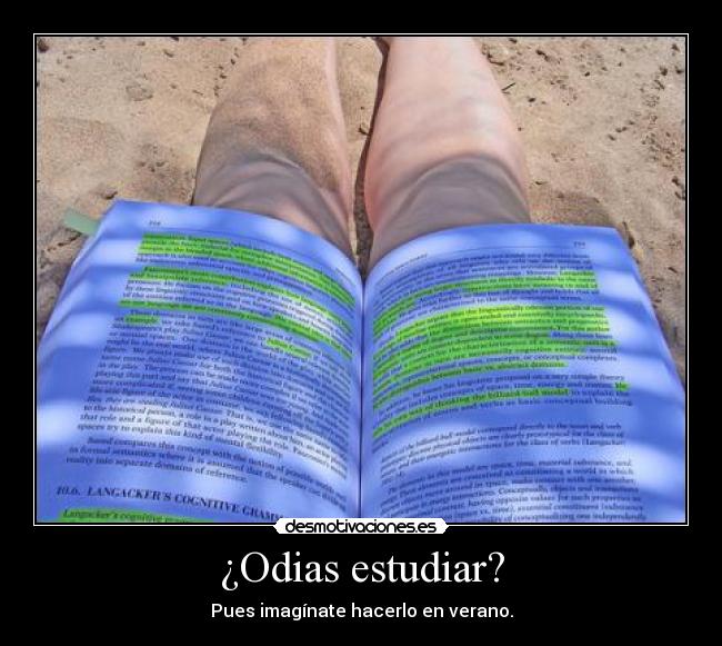 ¿Odias estudiar? - 