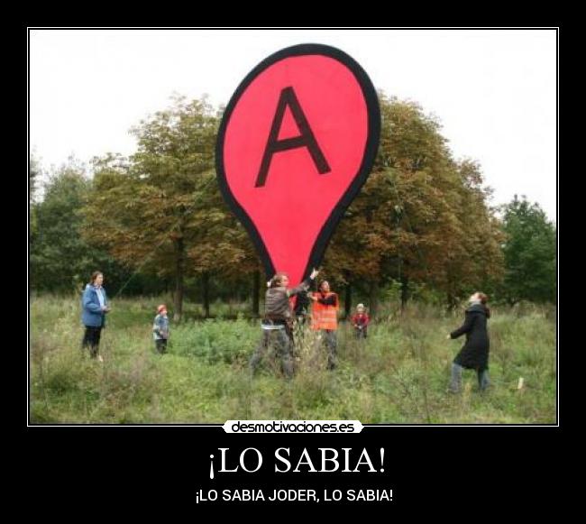 ¡LO SABIA! - 