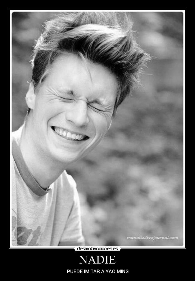 NADIE - PUEDE IMITAR A YAO MING