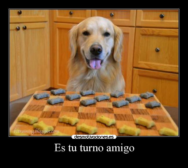 Es tu turno amigo -