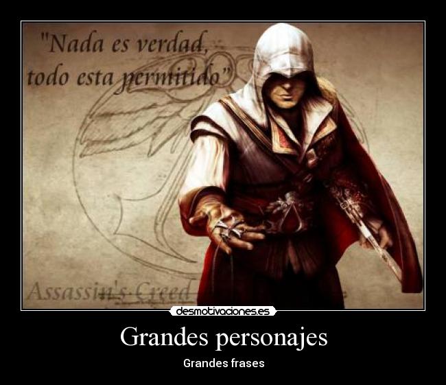 Grandes personajes -