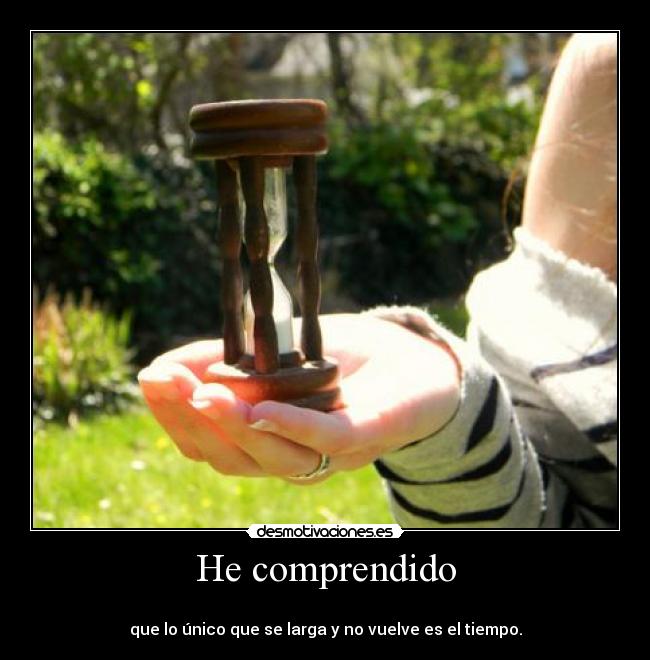 He comprendido - 