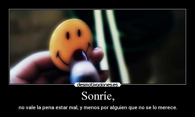 carteles sonrie desmotivaciones