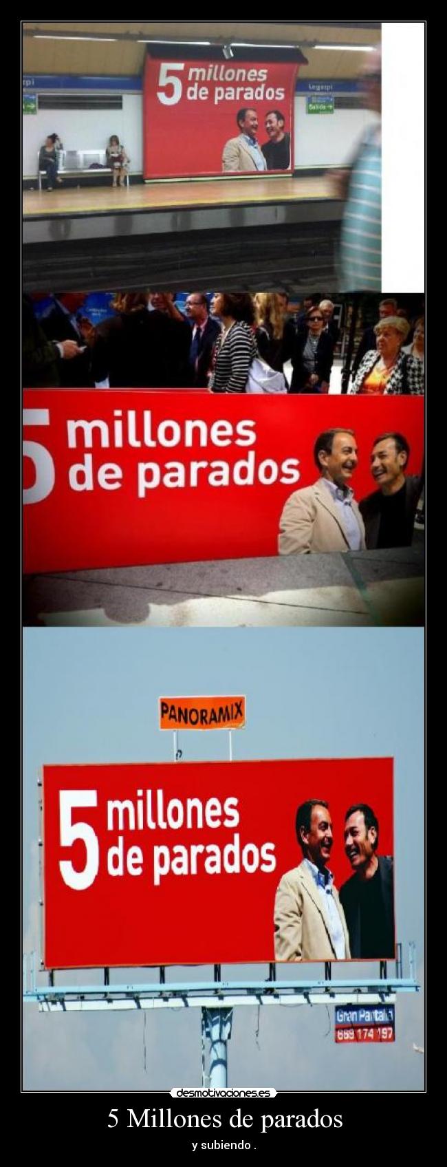 5 Millones de parados - 