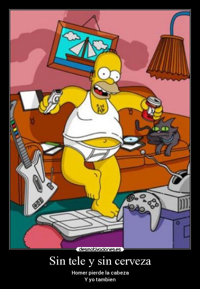 carteles tele ceveza desmotivaciones