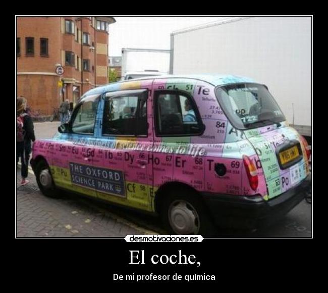 El coche, - 
