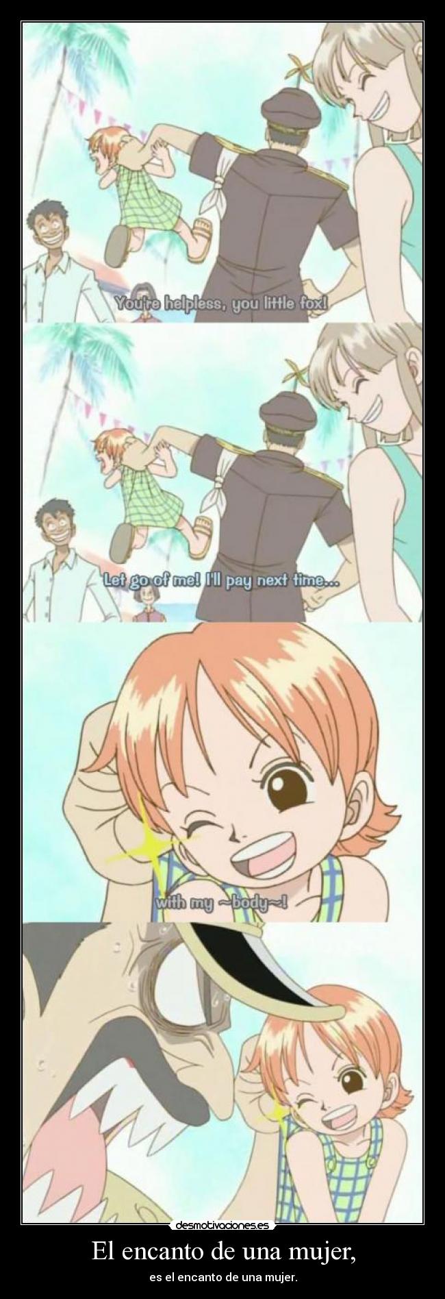 El encanto de una mujer, -