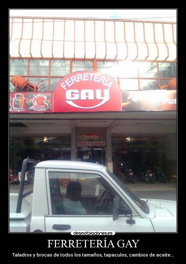 FERRETERÍA GAY - Taladros y brocas de todos los tamaños, tapaculos, cambios de aceite...