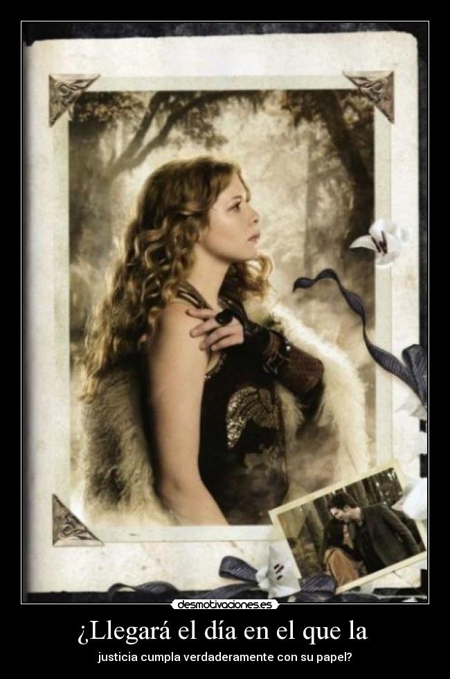 ¿Llegará el día en el que la - justicia cumpla verdaderamente con su papel?