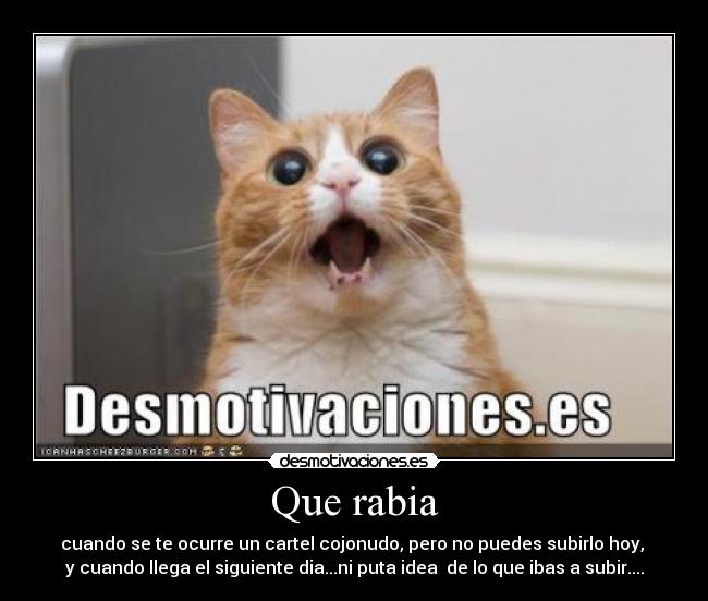 Que rabia - 