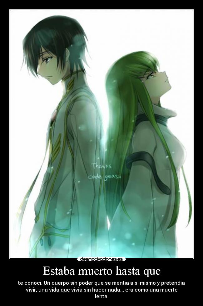 carteles anime code geass desmotivaciones