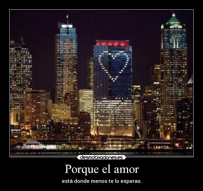 Porque el amor - 