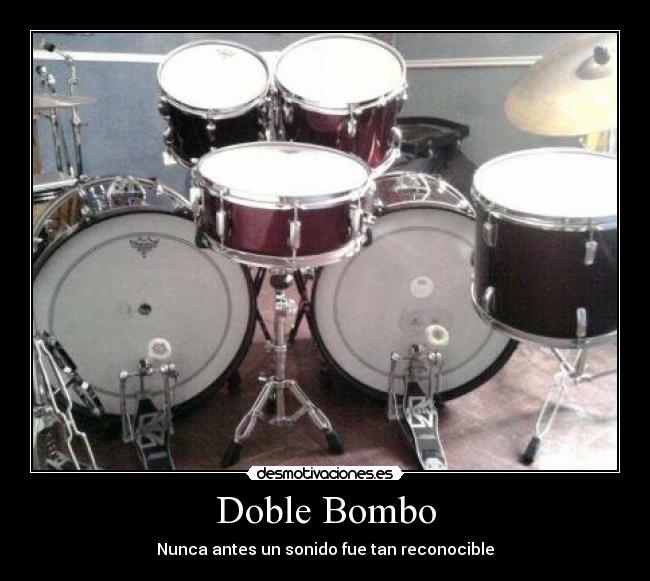 Doble Bombo - Nunca antes un sonido fue tan reconocible