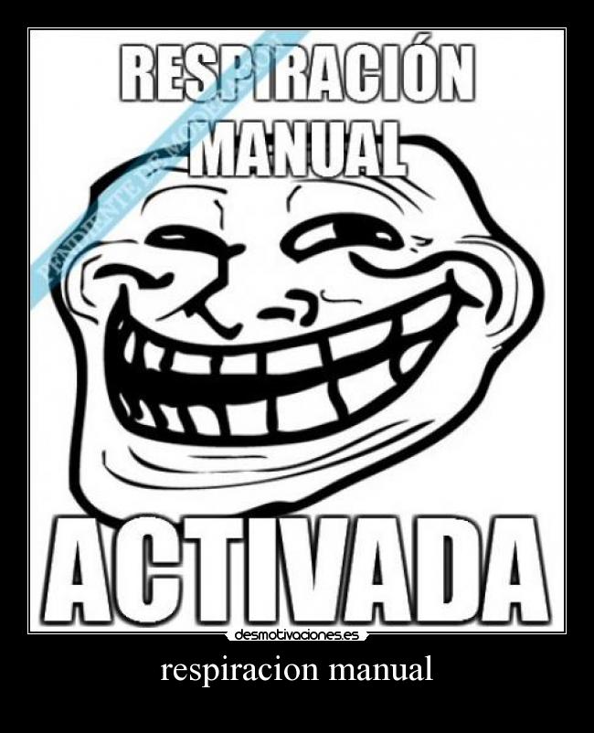 respiracion manual -