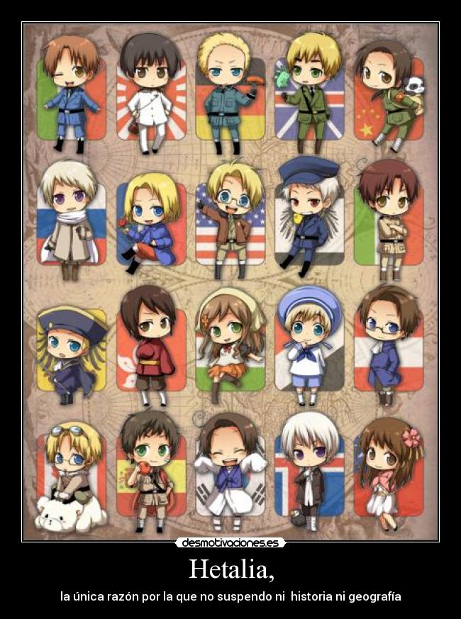 Hetalia, -