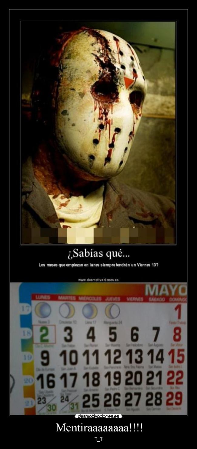 Mentiraaaaaaaa!!!! - T_T