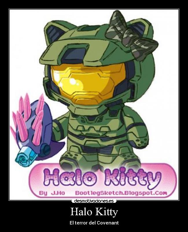 Halo Kitty - El terror del Covenant